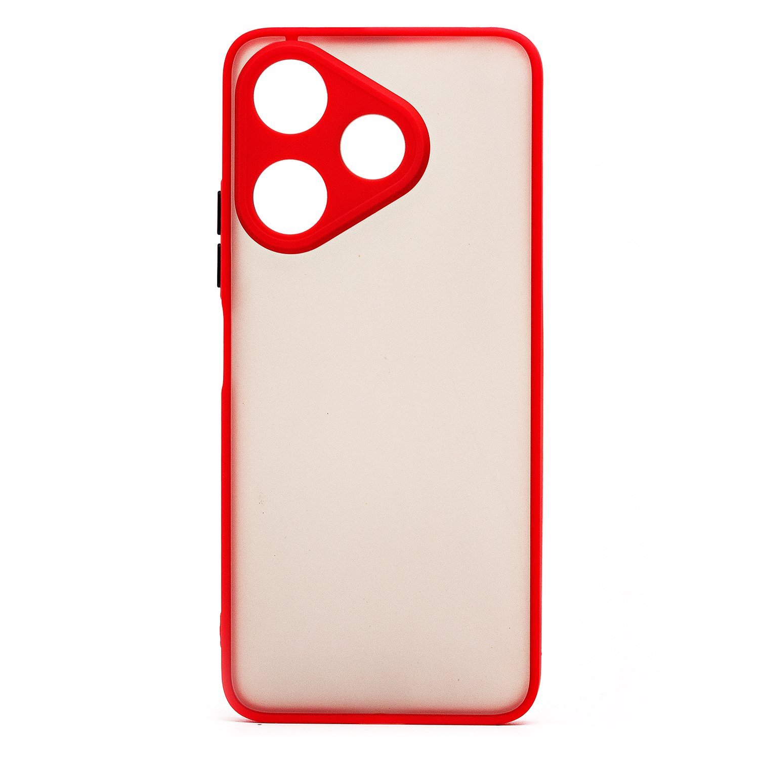 

Чехол для Xiaomi Redmi 13 (24040RN64Y) пластиковый с окантовкой <красный>