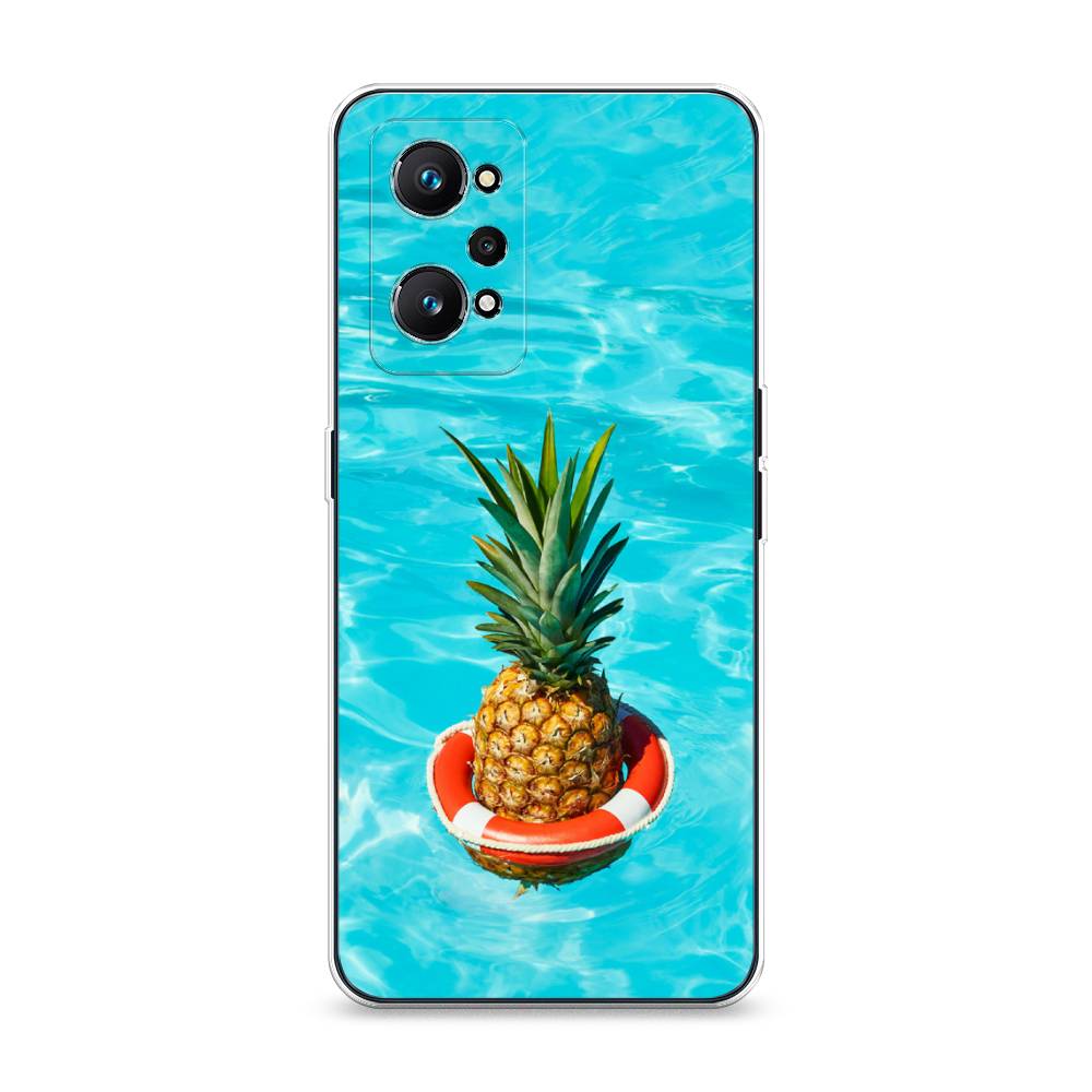 

Чехол Awog на Realme GT Neo 2 "Ананас в бассейне", Разноцветный, 257750-10