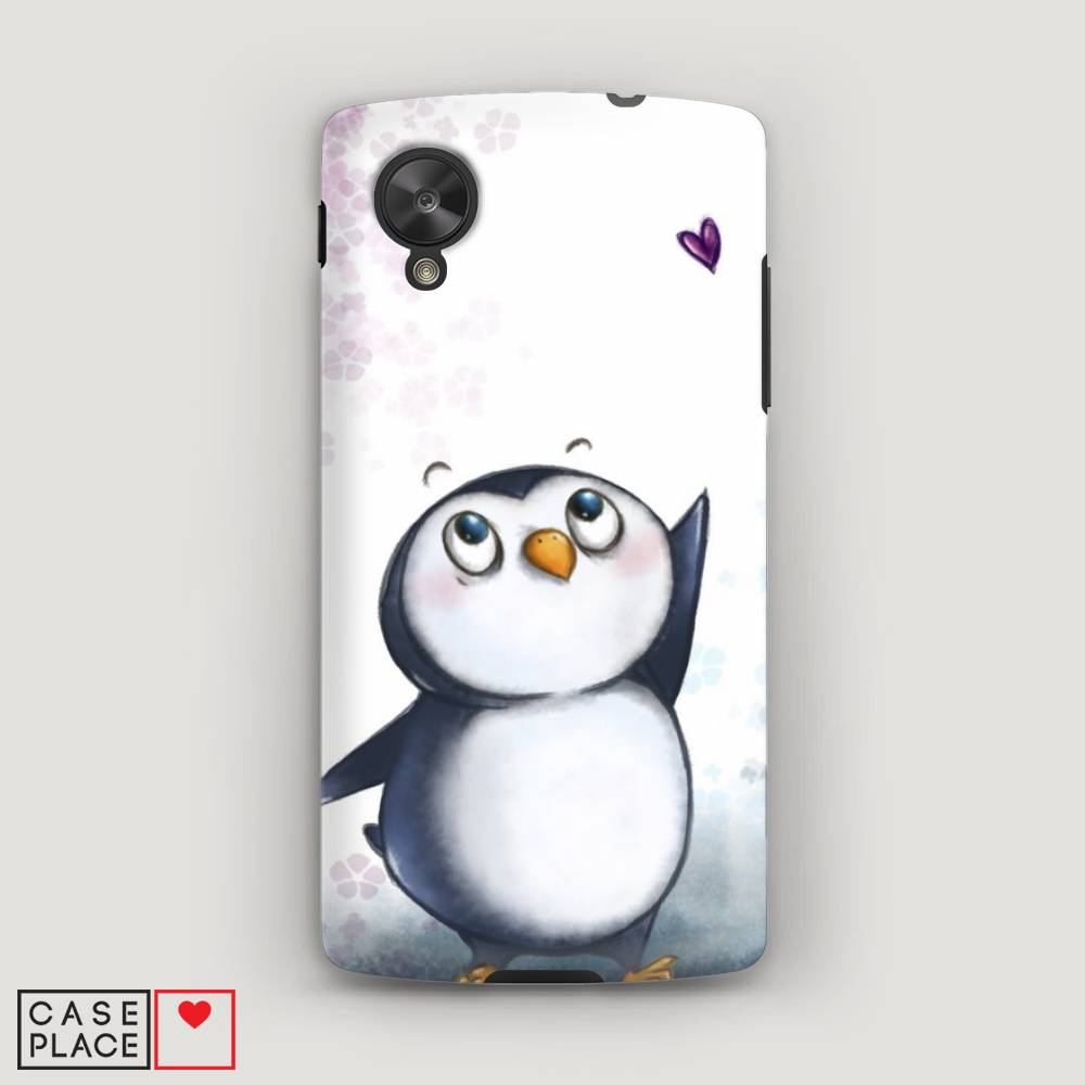 

Чехол Awog "Пингвин и сердечко" для LG Nexus 5