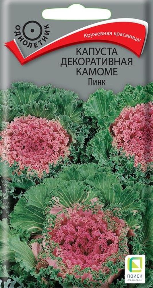 

Семена Капусты декоративная Камоме пинк 10 шт