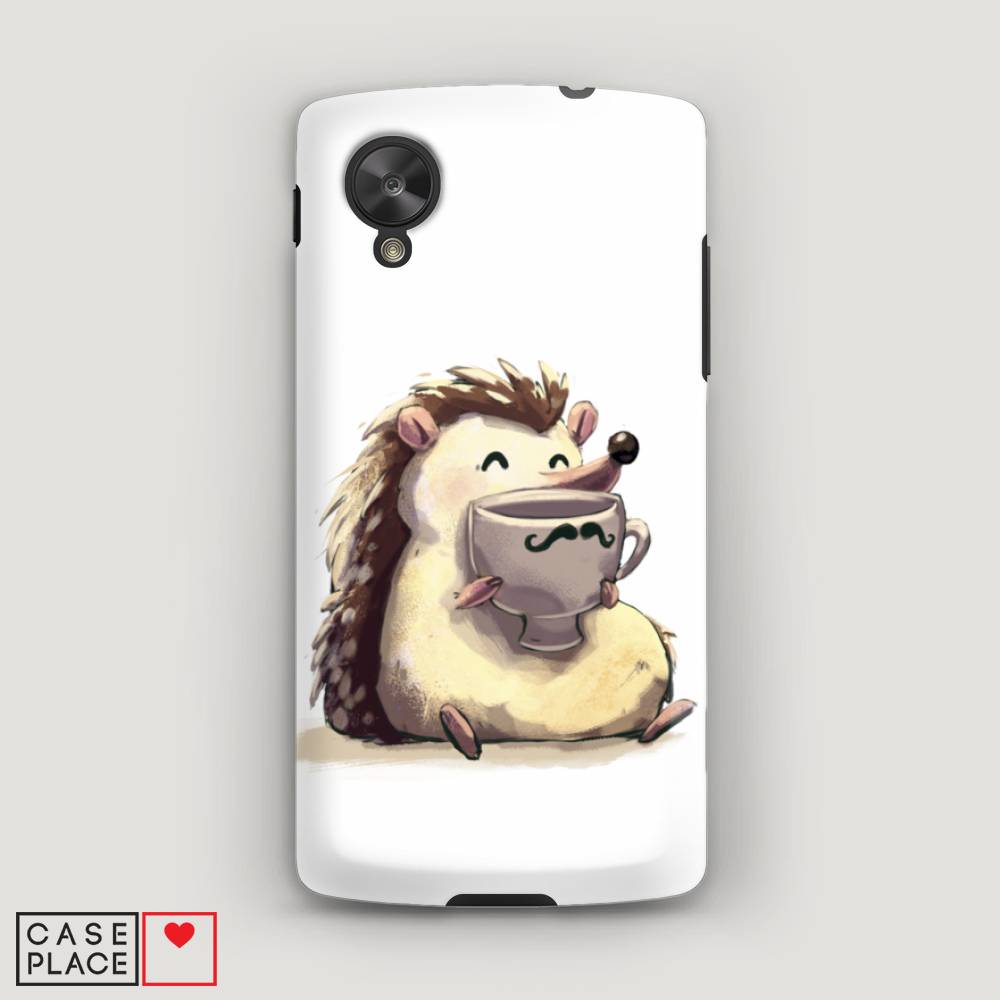 

Чехол Awog "Еж кофеман" для LG Nexus 5