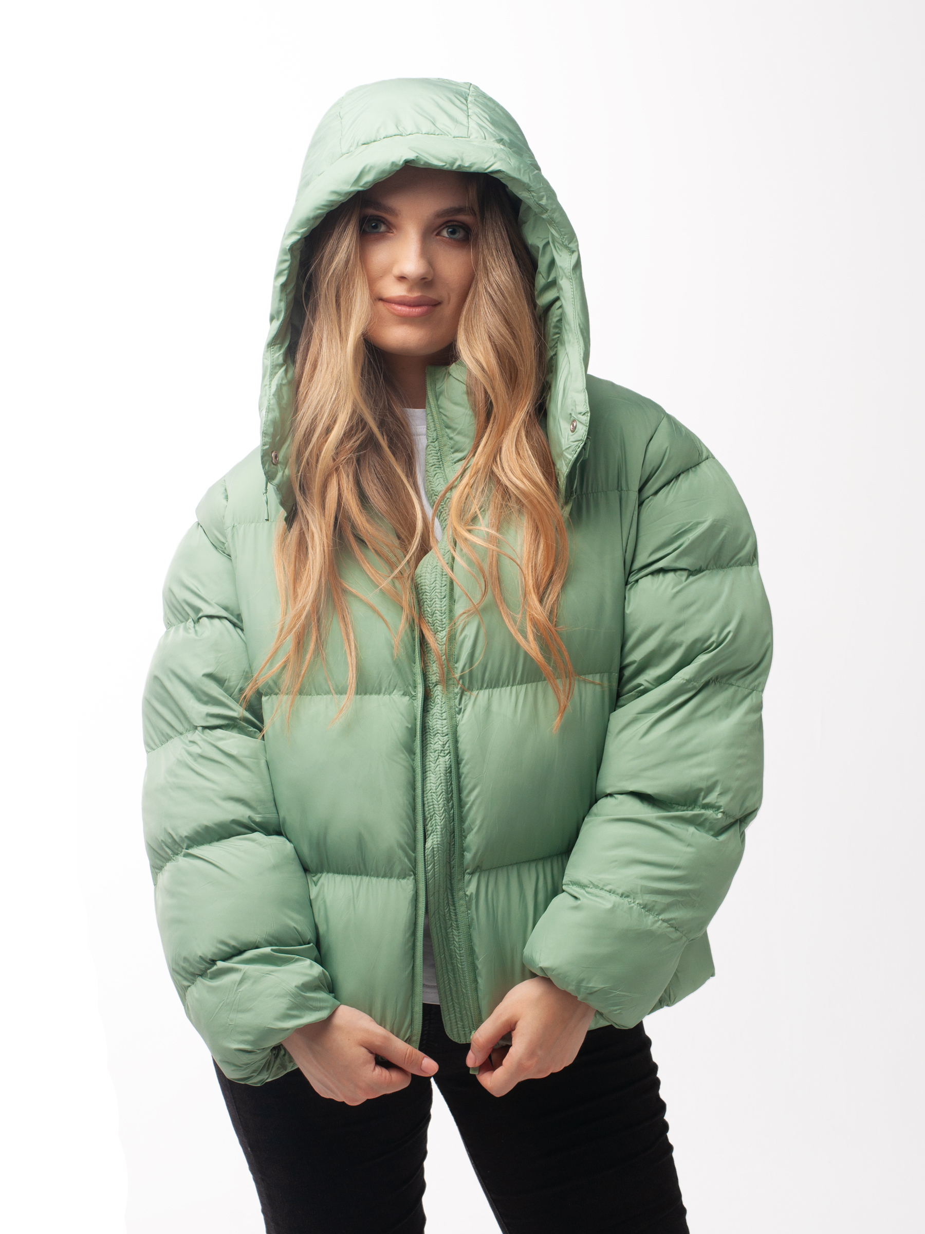 Куртка женская NOORD PAC19006 зеленая XL