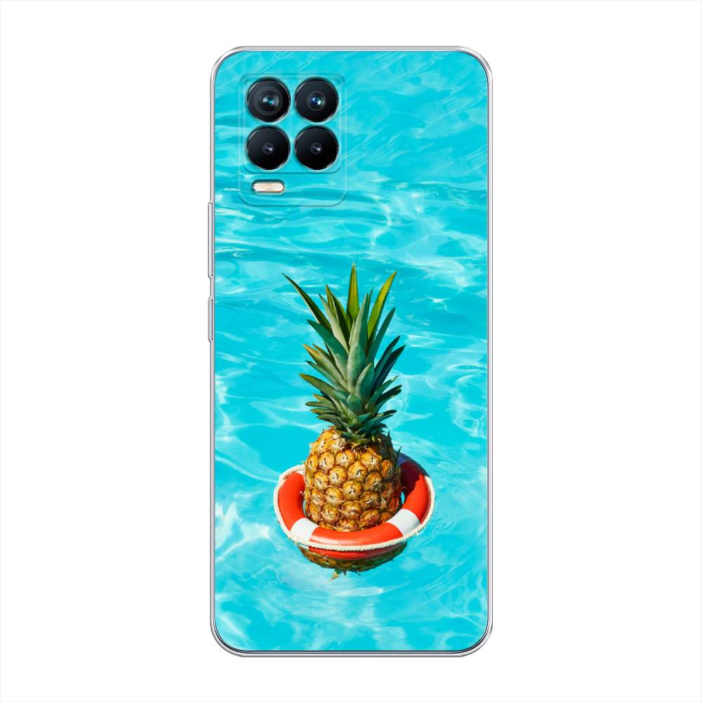 

Чехол Awog на Realme 8/8 Pro "Ананас в бассейне", Разноцветный, 255450-10
