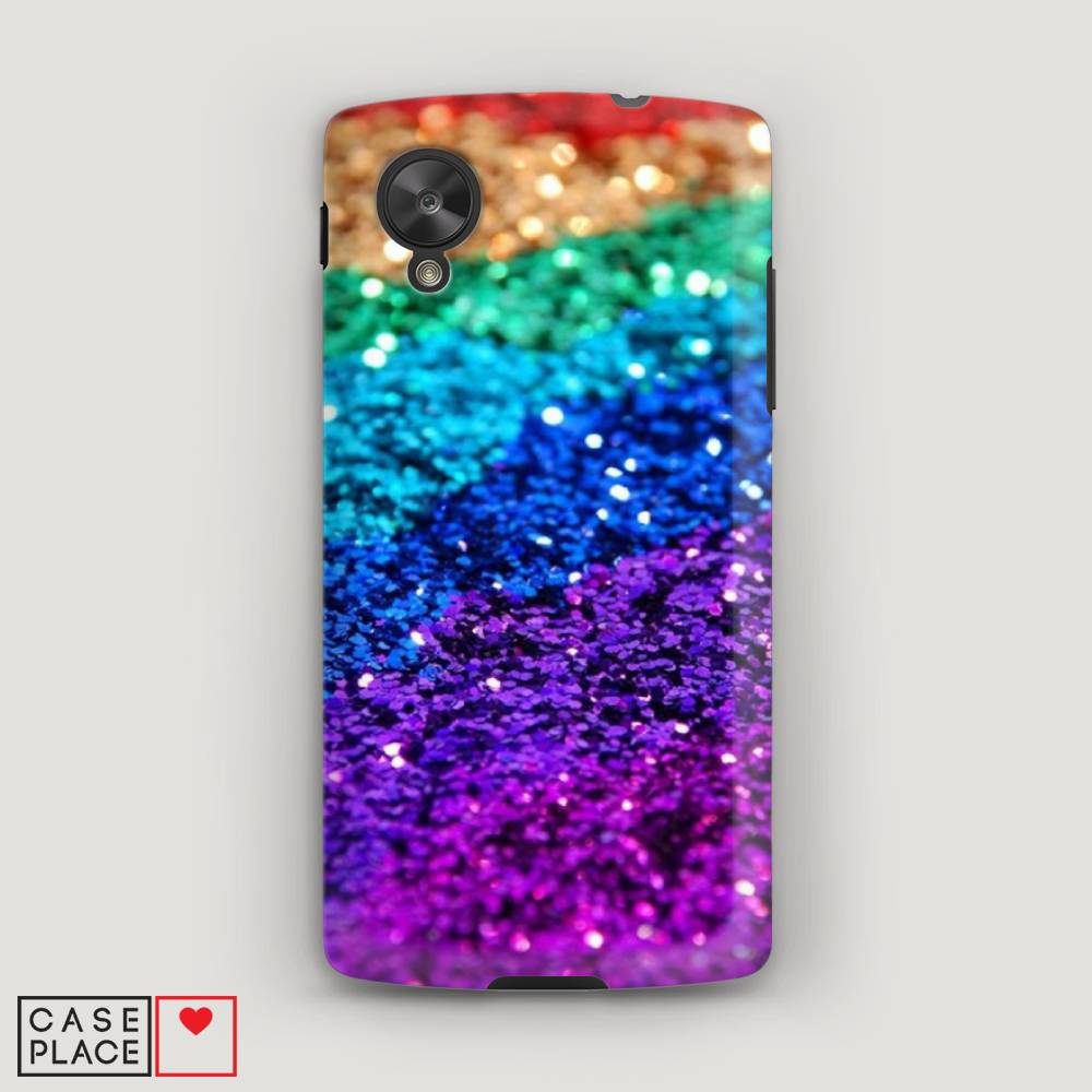 

Чехол Awog "Блестящая радуга рисунок" для LG Nexus 5