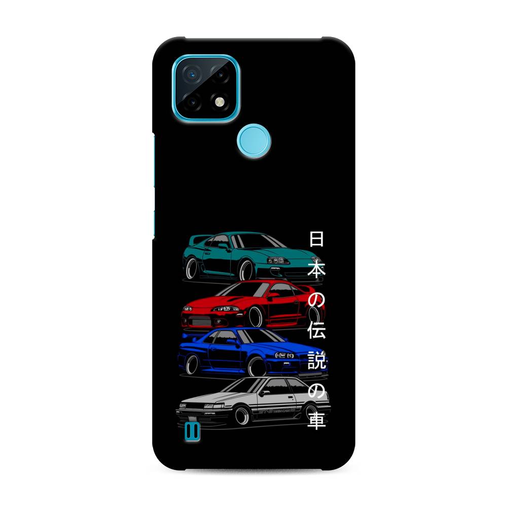 

Пластиковый чехол "JDM Legend cars" на Realme C21, 254920-4