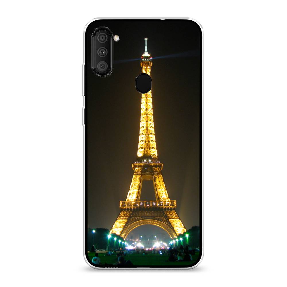 

Чехол на Samsung Galaxy M11 "Париж 2", Желтый;серый, 2100650-2