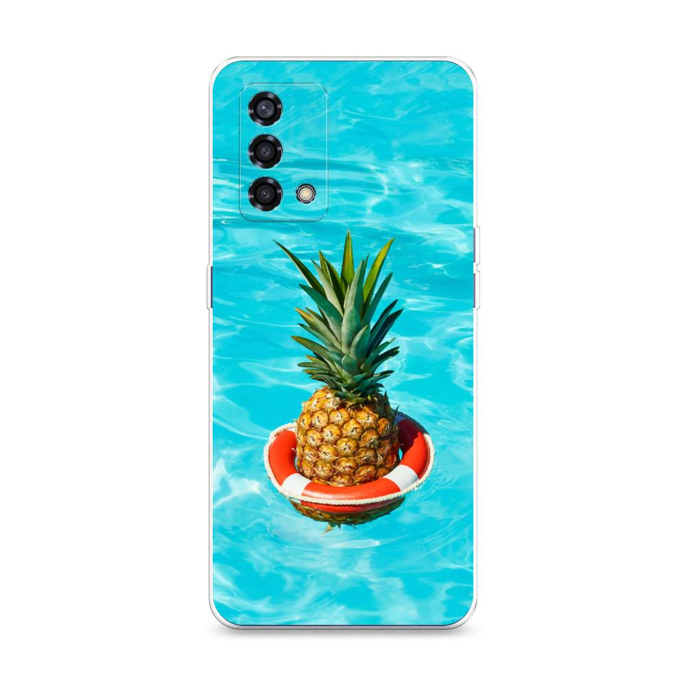 

Чехол Awog на Oppo Reno 6 Lite "Ананас в бассейне", Разноцветный, 259550-10