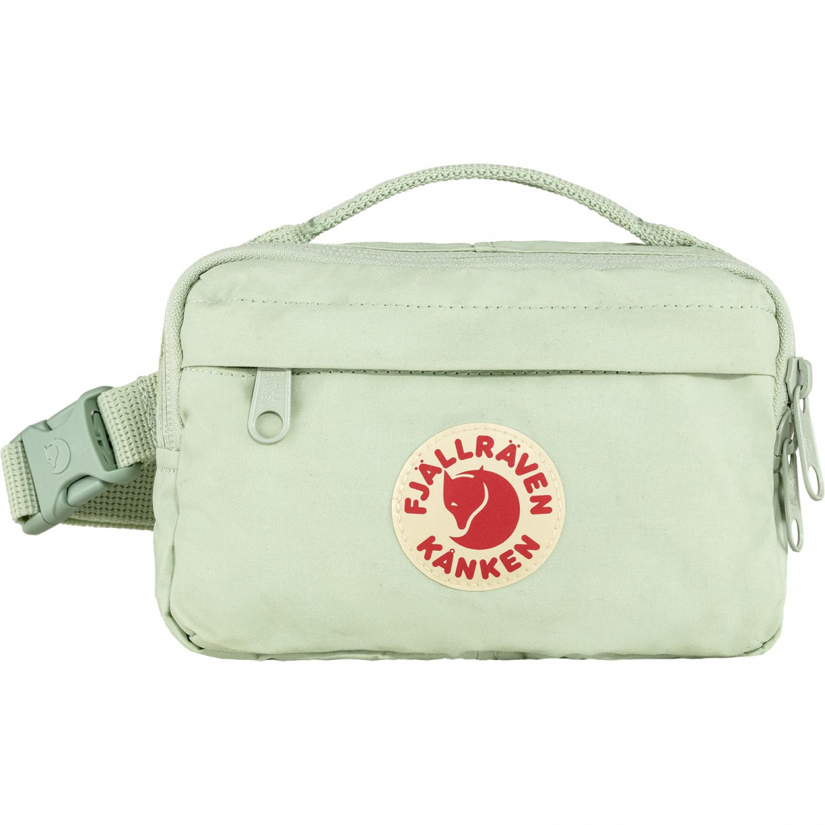 фото Поясная сумка женская fjallraven kanken hip pack mint green