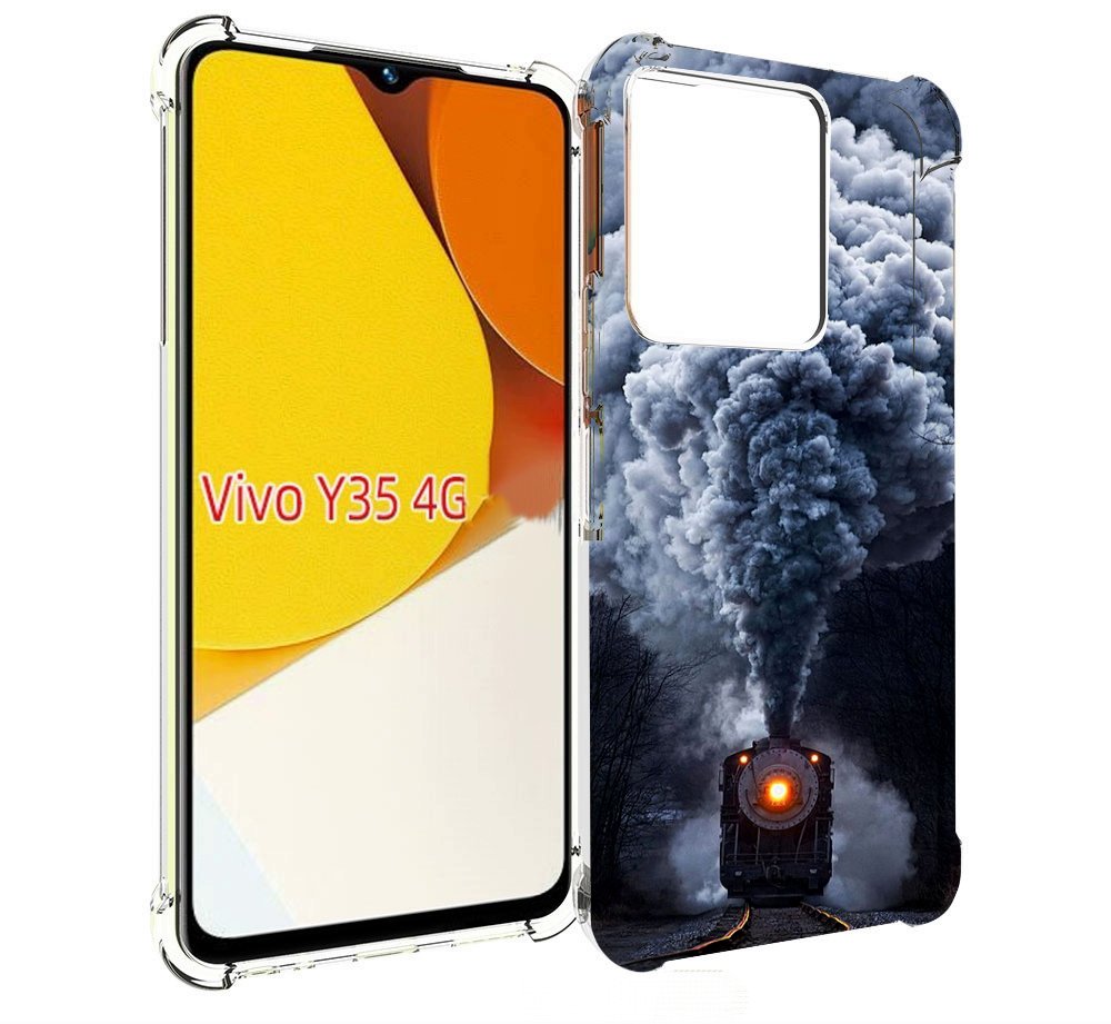 

Чехол MyPads Паровоз для Vivo Y35 4G 2022 / Vivo Y22, Прозрачный, Tocco