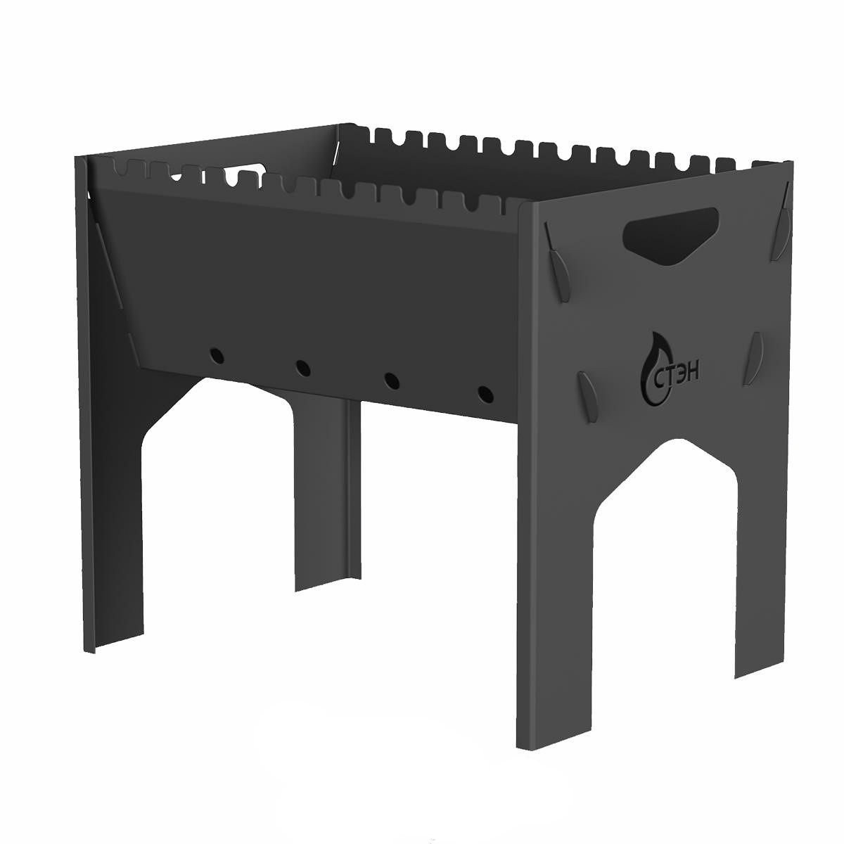 

Мангал Стэн 39,5x32x39,5 см, Черный