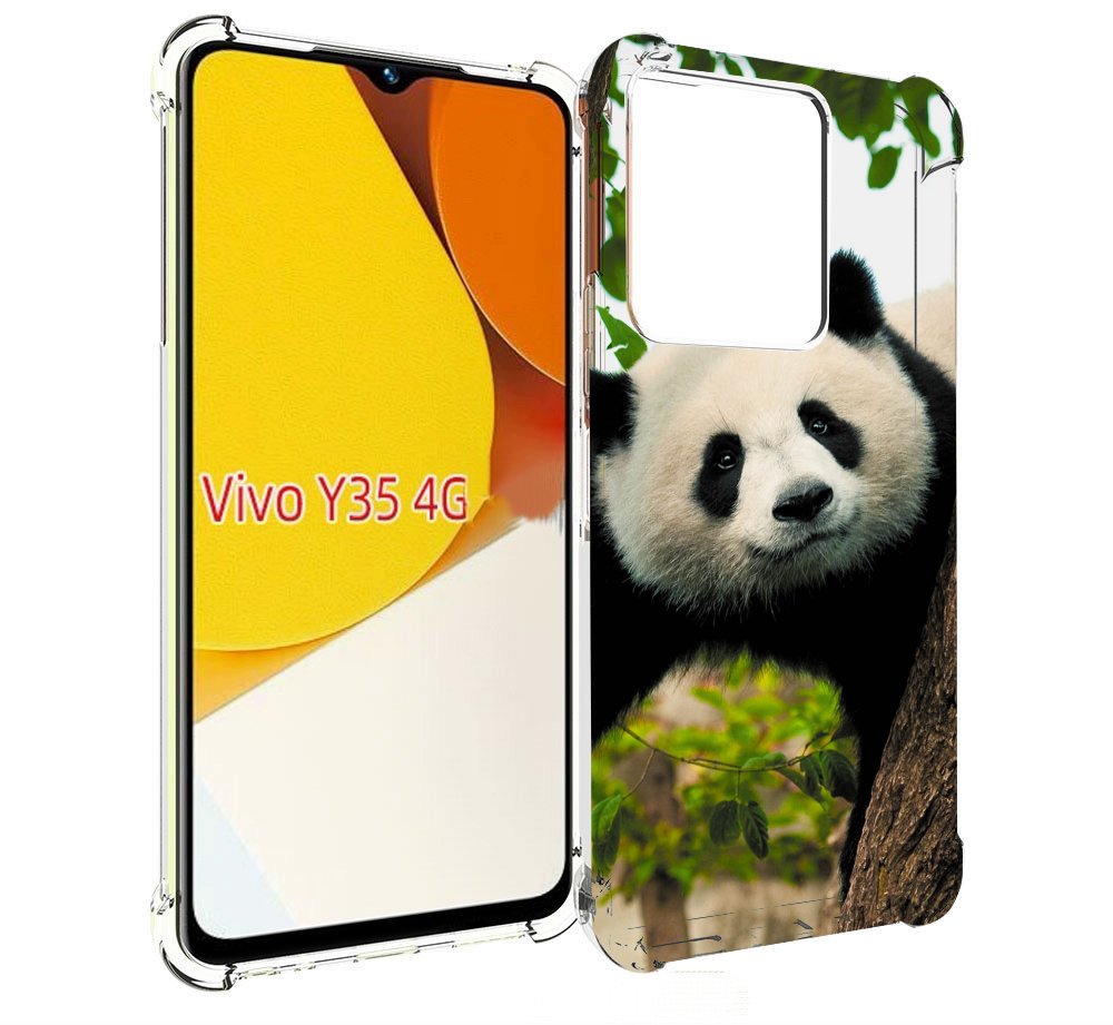 

Чехол MyPads Панда-на-дереве для Vivo Y35 4G 2022 / Vivo Y22, Прозрачный, Tocco