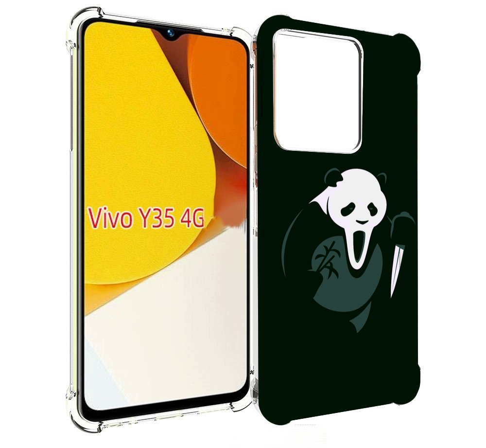 

Чехол MyPads Панда-крик для Vivo Y35 4G 2022 / Vivo Y22, Прозрачный, Tocco