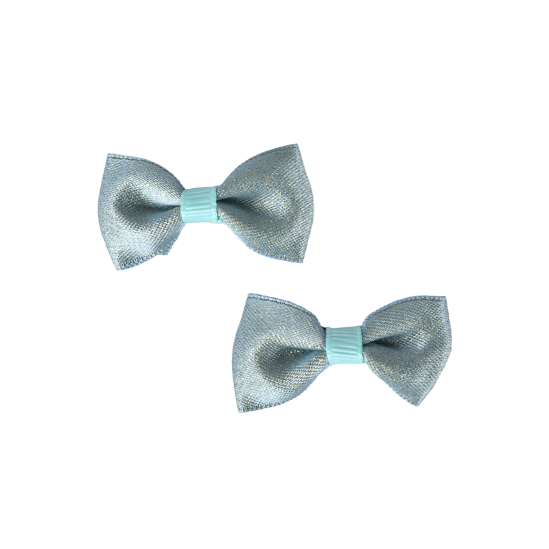 

Набор заколок для волос Accessories Бантики l=4.5 см 2 шт, Зеленый