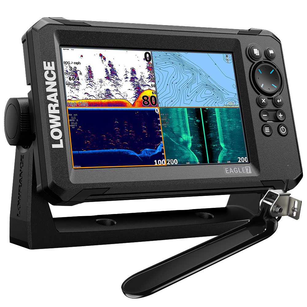 Эхолот-картплоттер Lowrance Eagle 7 с датчиком TripleShot HD