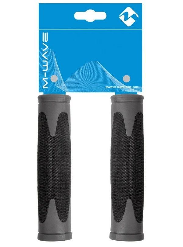 Ручки-грипсы велосипедные 5-410203 на Руль велосипедный резин. 2-х компонент. с антискольз