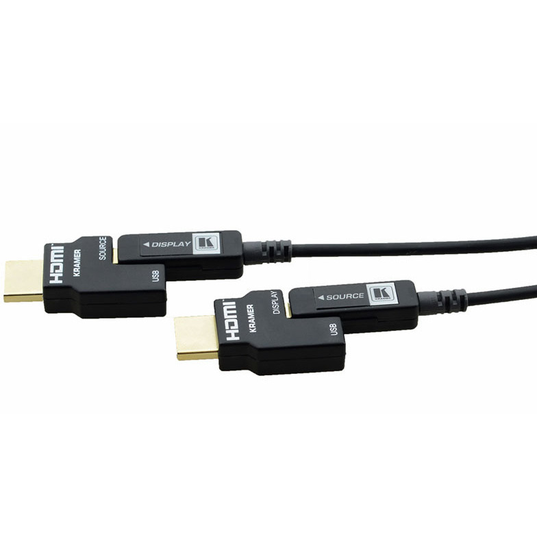 

Кабель HDMI - HDMI оптоволоконные Kramer CLS-AOCH/60-66 20.0m, CLS-AOCH/60-66 20.0m