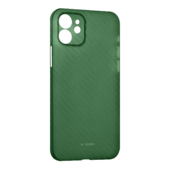 

Чехол iPhone 12 Air Carbon K-DOO, зеленый (IS000369)