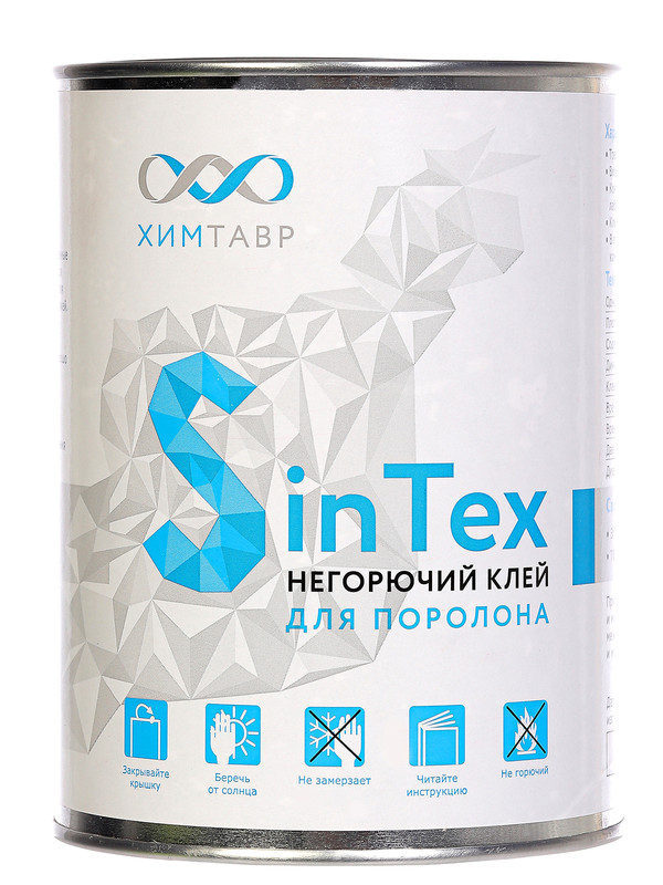 фото Клей для мебели и поролона sintex негорючий 1000мл химтавр