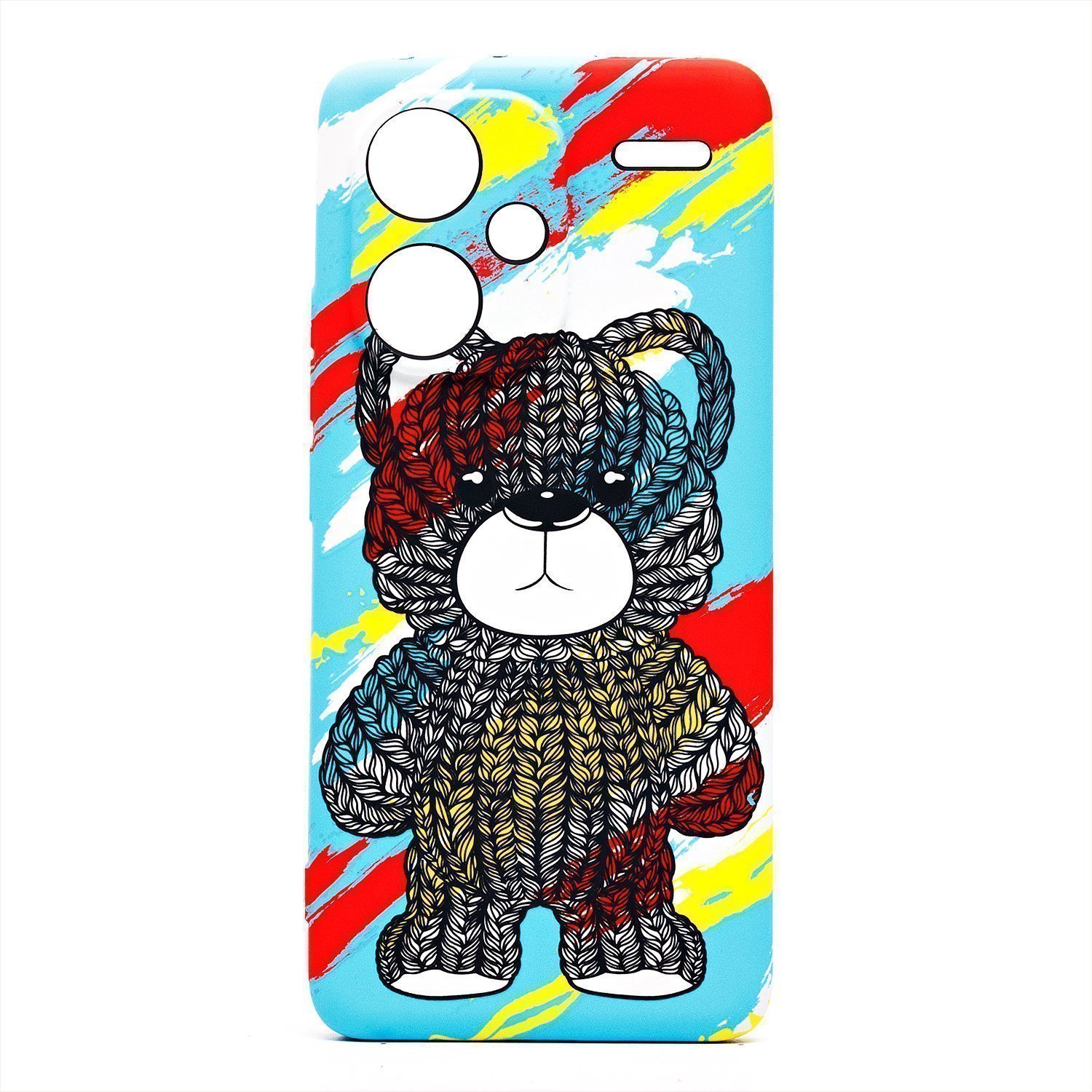 

Чехол для Xiaomi Redmi Note 13 Pro+ (23090RA98G) Luxo силиконовый (рис.114), Разноцветный