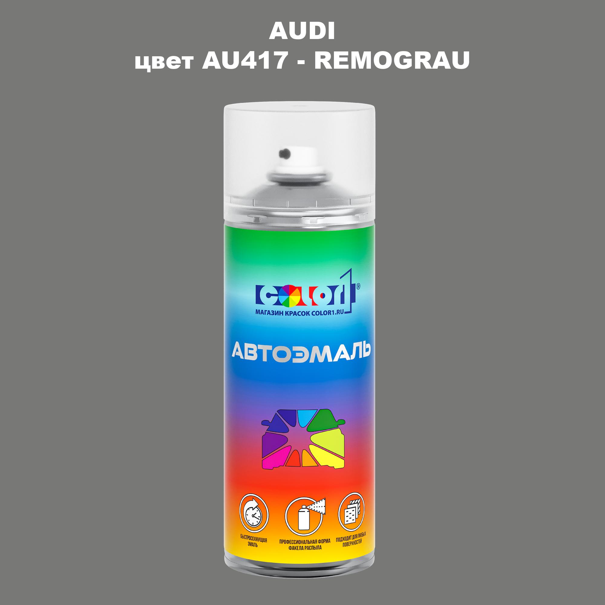 

Аэрозольная краска AUDI, цвет AU417 - REMOGRAU, Прозрачный