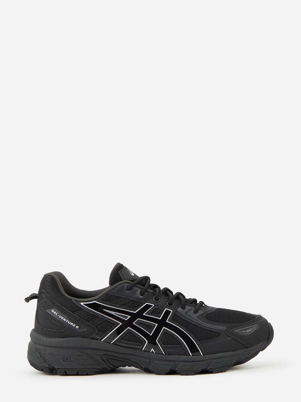 

Кроссовки унисекс Asics 1203A297 черные 40.5 RU, Черный, 1203A297