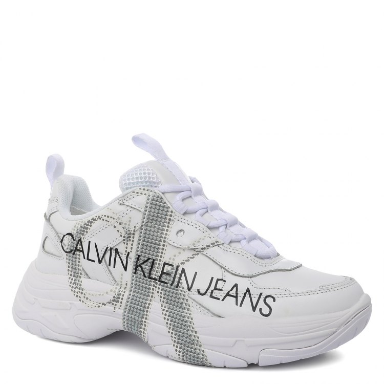 фото Кроссовки женские calvin klein jeans malea белые 39 eu