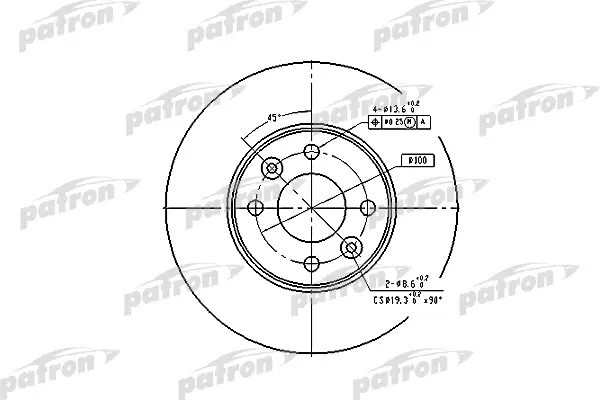 

Диск тормозной передн LADA LARGUS, LADA VESTA, NISSAN: MICRA 03-, MICRA C+C 05-, NOTE 06-,