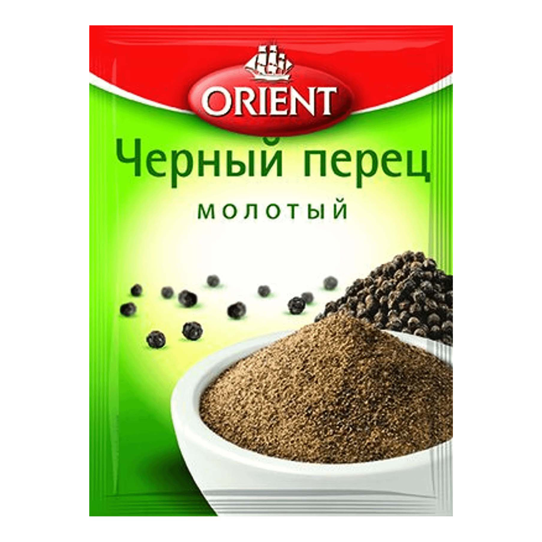 Перец черный Orient молотый 10 г