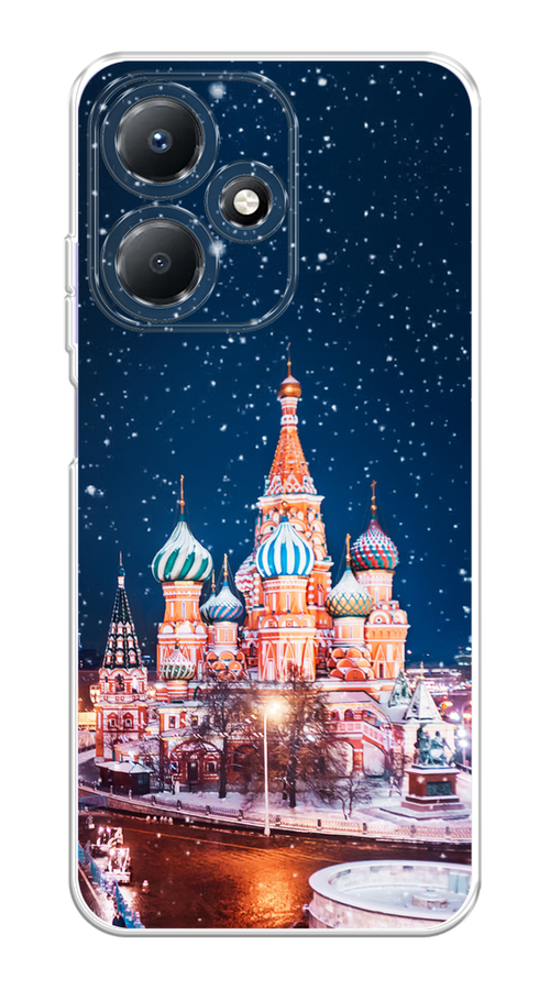 

Чехол на Infinix Hot 30 Play "Москва 1", Коричневый;синий;белый, 3104250-1