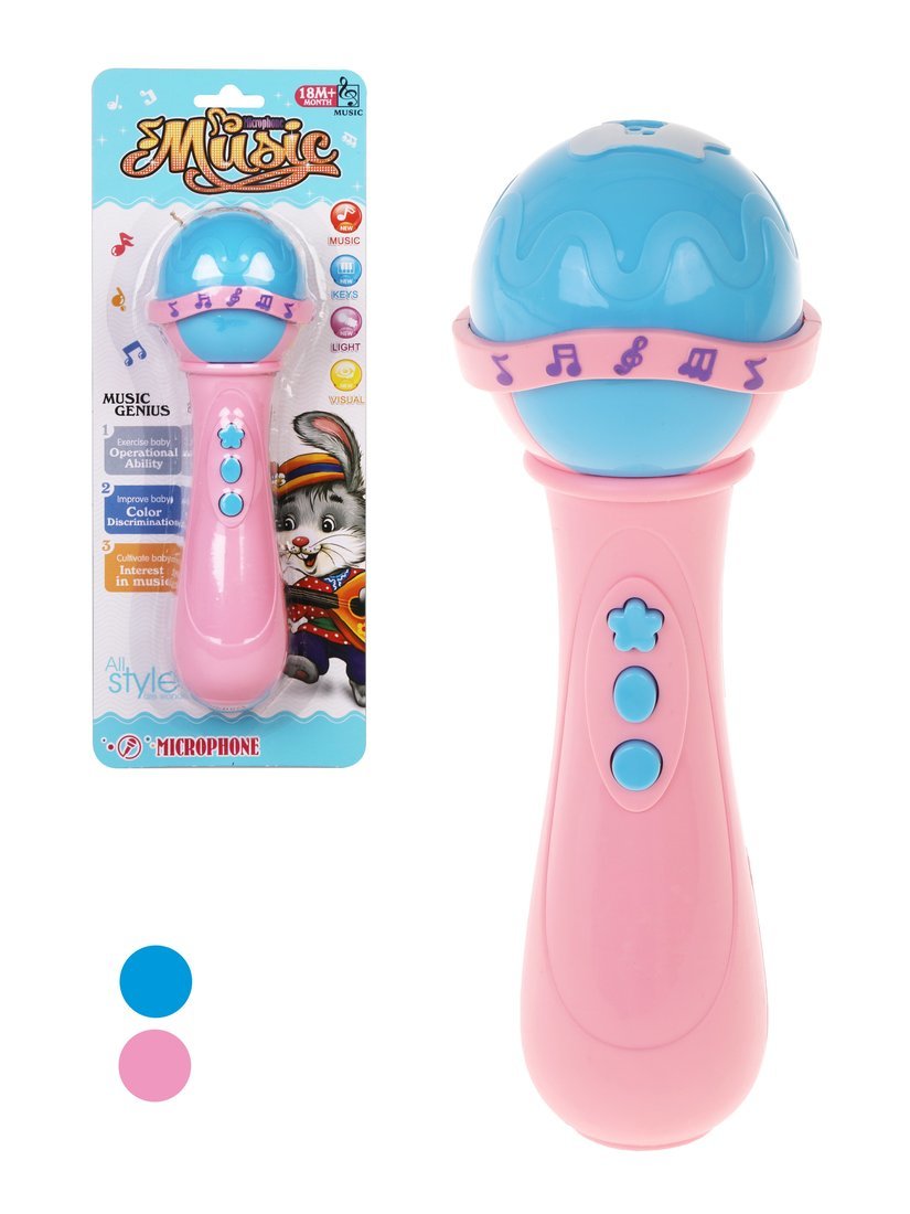 

Микрофон Наша игрушка 200534693, Розовый