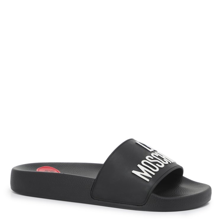 

Сланцы женские Love Moschino JA28052G черные 39 EU, Черный, JA28052G