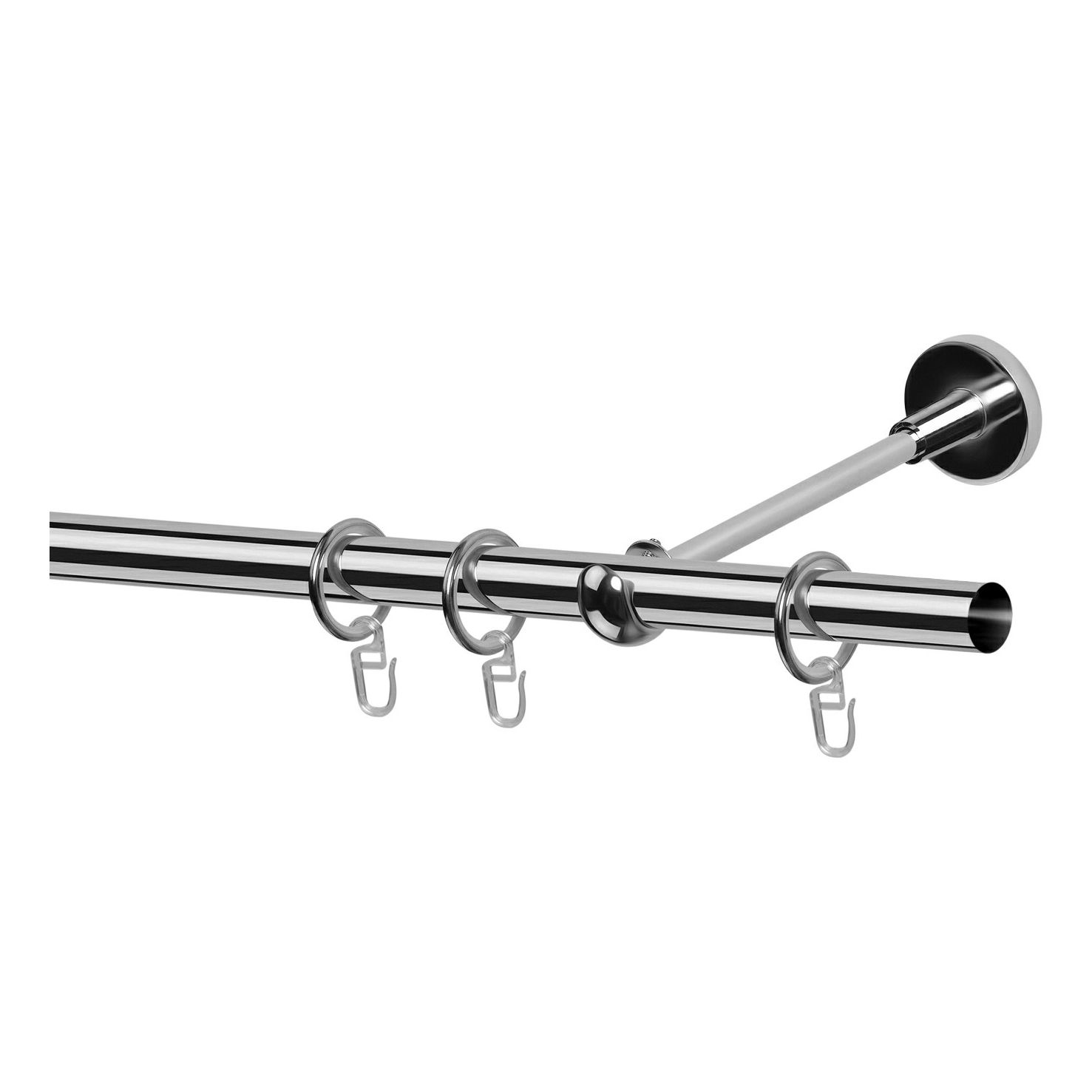 

Карниз составной Arttex Kit 320 см металл хром, Серебристый