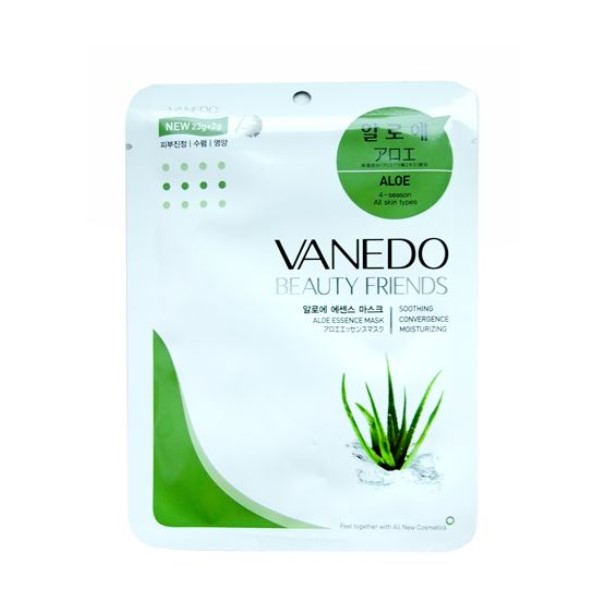 

Маска для лица All new cosmetic Vanedo Beauty Friends увлажняющая с эссенцией алоэ 25 г