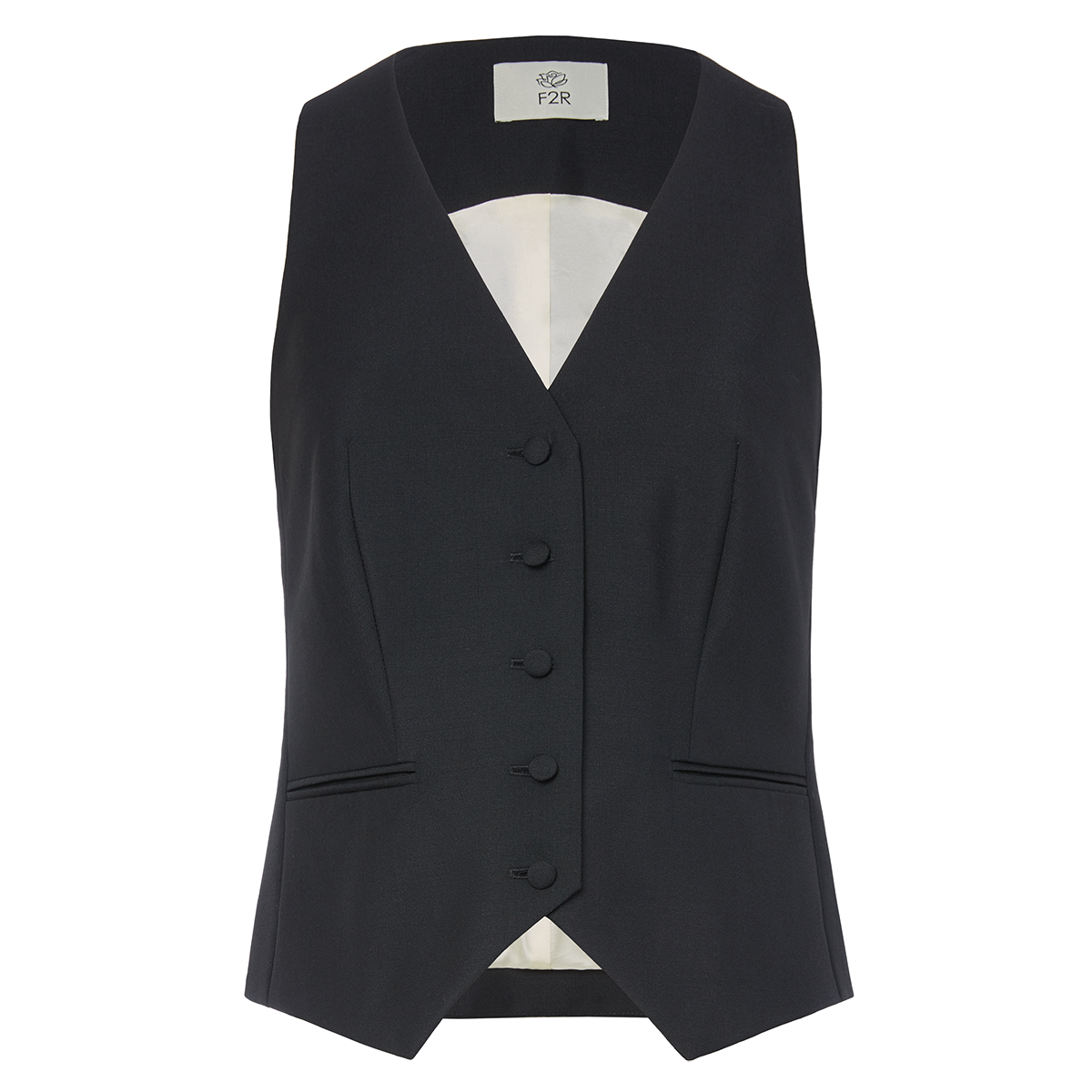 

Жилет женский F2r 18618 черный S/M, 18618
