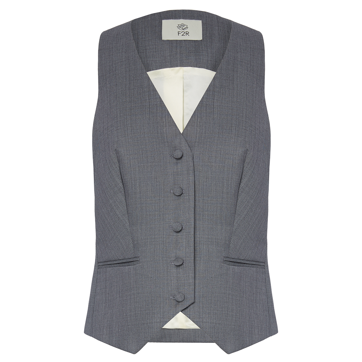 

Жилет женский F2r 18617 серый S/M, 18617