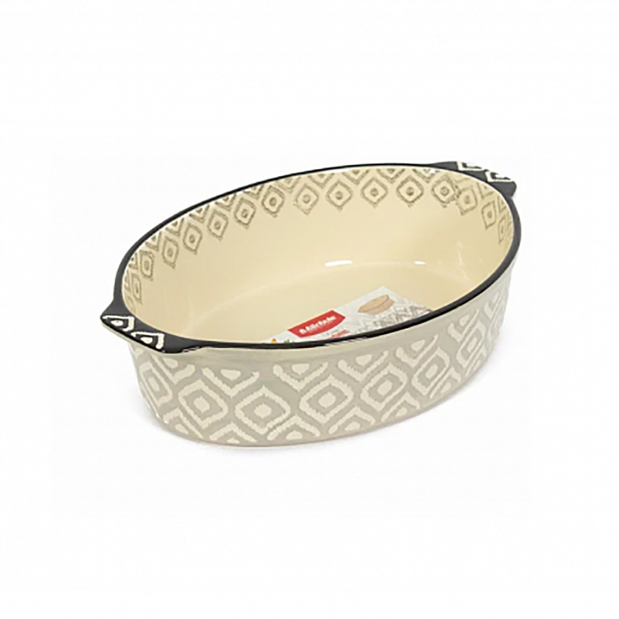 

Форма для запекания Attribute Bake Etna, керамика, 27,5х17,5 см, Бежевый, Стокмарт-Формы для запекания1-56