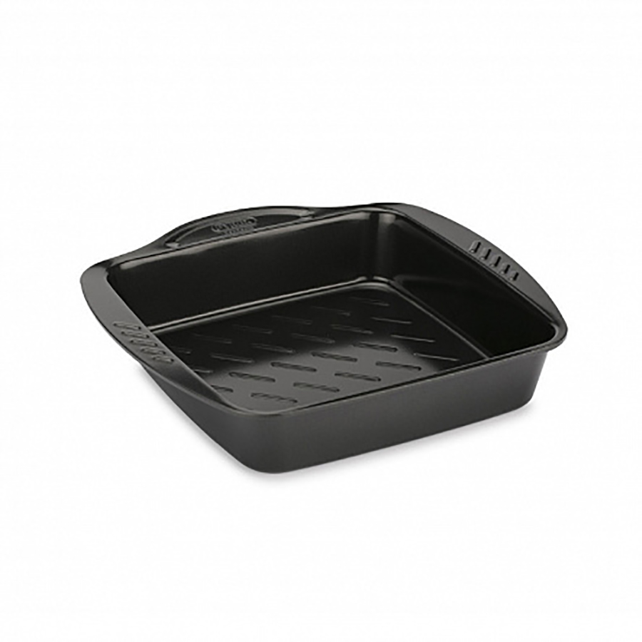 

Форма для запекания Pyrex Black Diamond, с антипригарным покрытием, 24х24 см, Черный, Стокмарт-Формы для запекания1-54