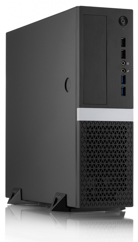 фото Foxline корпус microatx foxline fl-211 300 вт чёрный