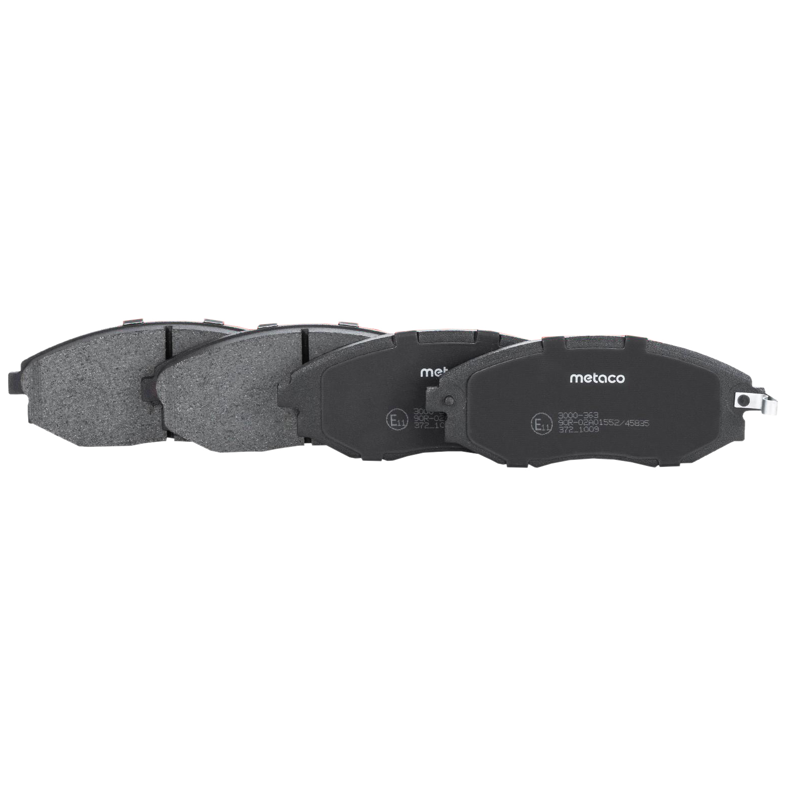 

Колодки пер.к-кт Chevrolet Epica (2006-2012) METACO 3000363