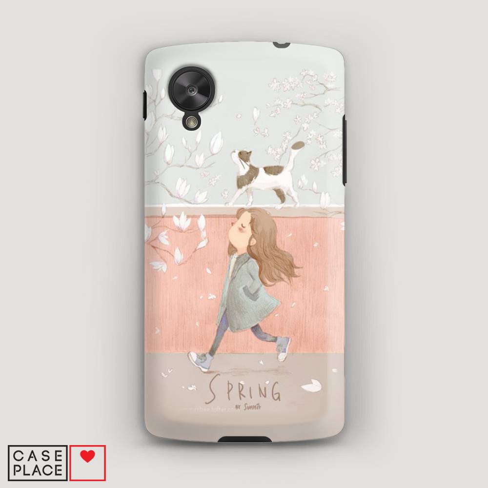 

Чехол Awog "Девочка-весна" для LG Nexus 5