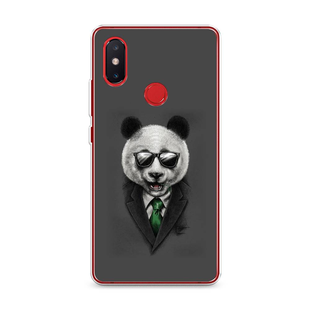 

Чехол Awog на Xiaomi Mi 8 SE "Деловая панда", Разноцветный, 33750-10