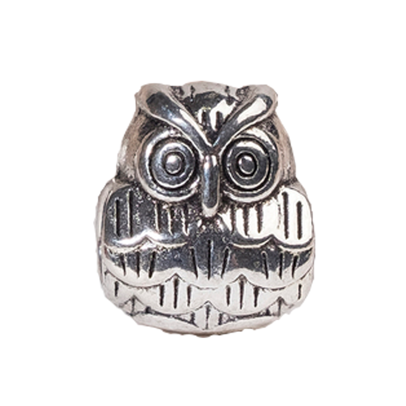 Талисман Queen Fair Филин Мудрый Цвет Серебро 1 шт