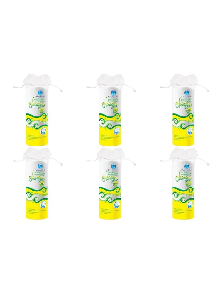 

Ватные диски Русалочка Visage 80 шт. х 6 уп.