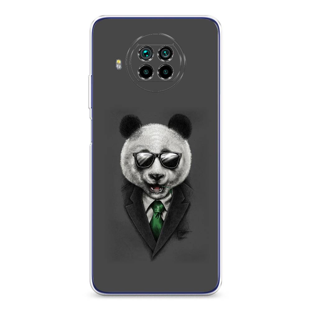

Чехол Awog на Xiaomi Mi 10T Lite "Деловая панда", Разноцветный, 39150-10