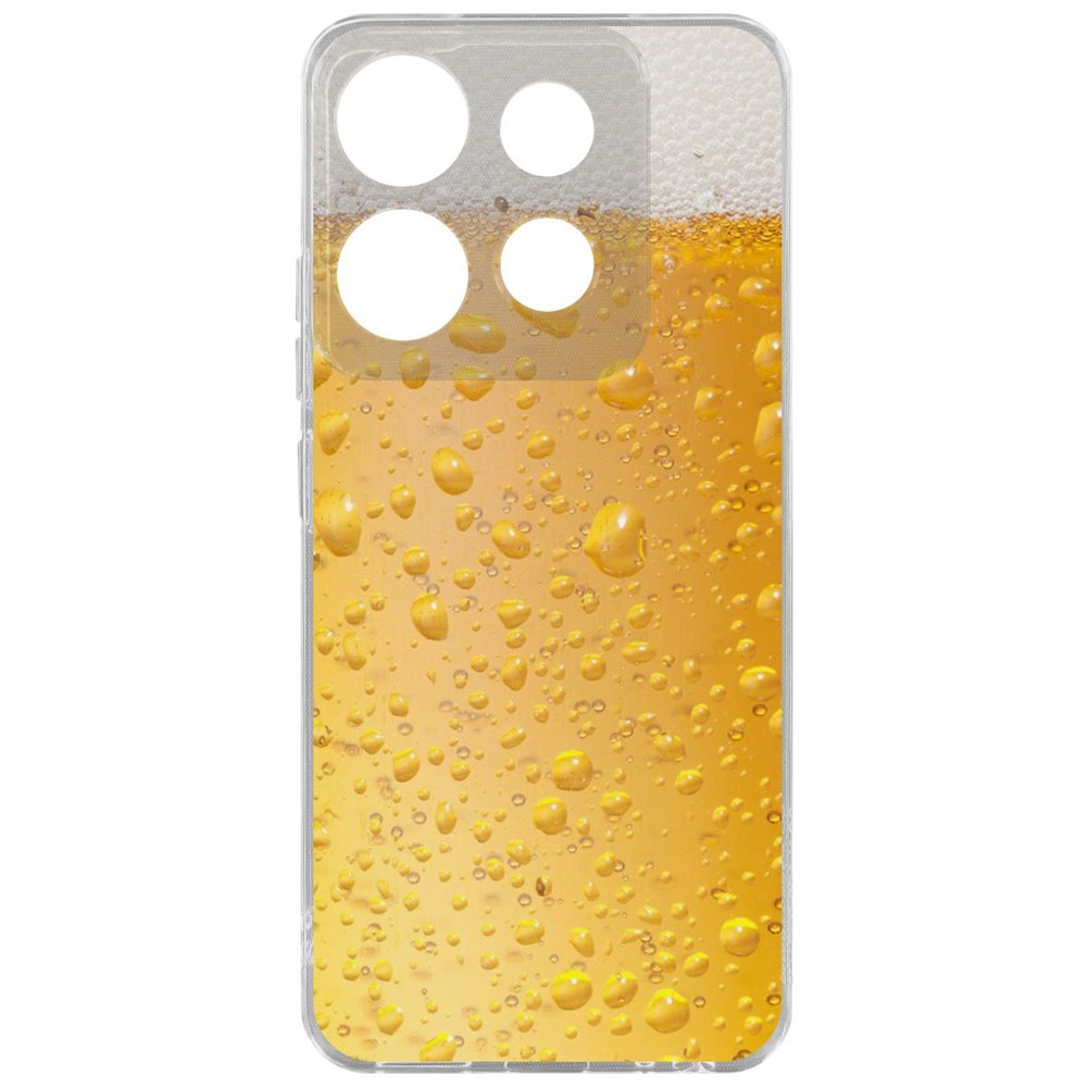 

Чехол-накладка Krutoff Clear Case Пенное для TECNO Spark Go 2023, Прозрачный