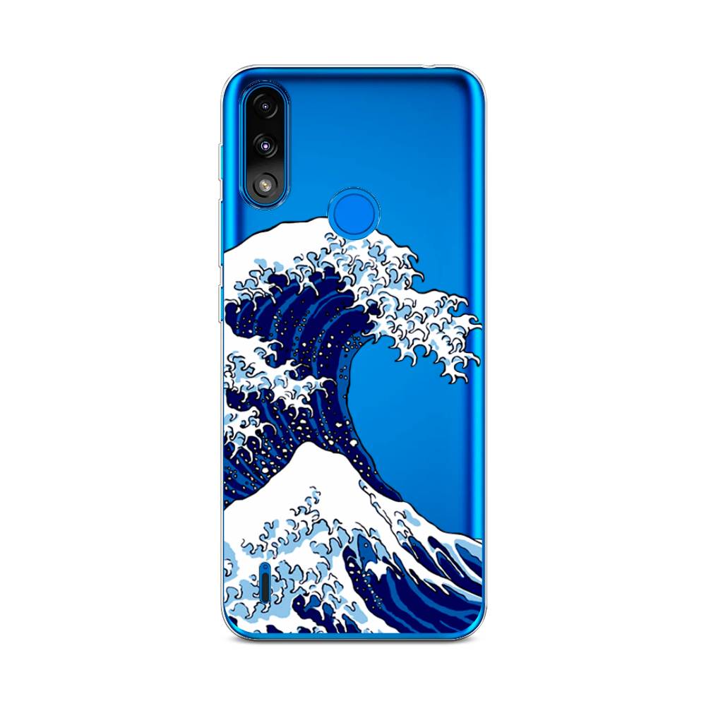 

Чехол Awog на Lenovo K13 / Леново K13 "Волна в Канагаве", Синий;белый, 113050-4