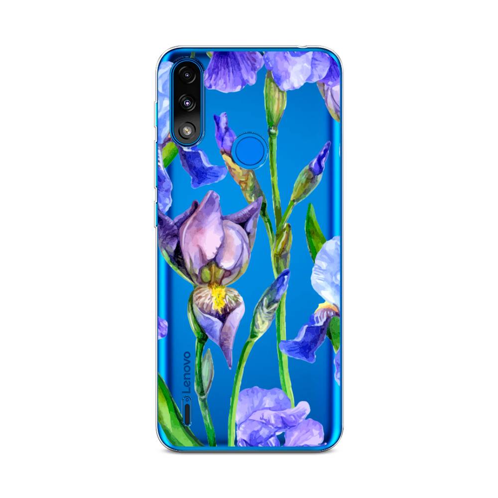 

Чехол Awog на Lenovo K13 / Леново K13 "Синие ирисы", Фиолетовый;голубой;зеленый, 113050-8