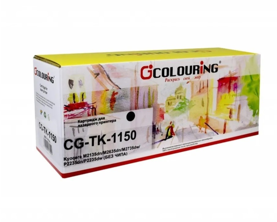 Картридж для лазерного принтера COLOURING CG-TK-1150 (CG-TK-1150) черный, совместимый