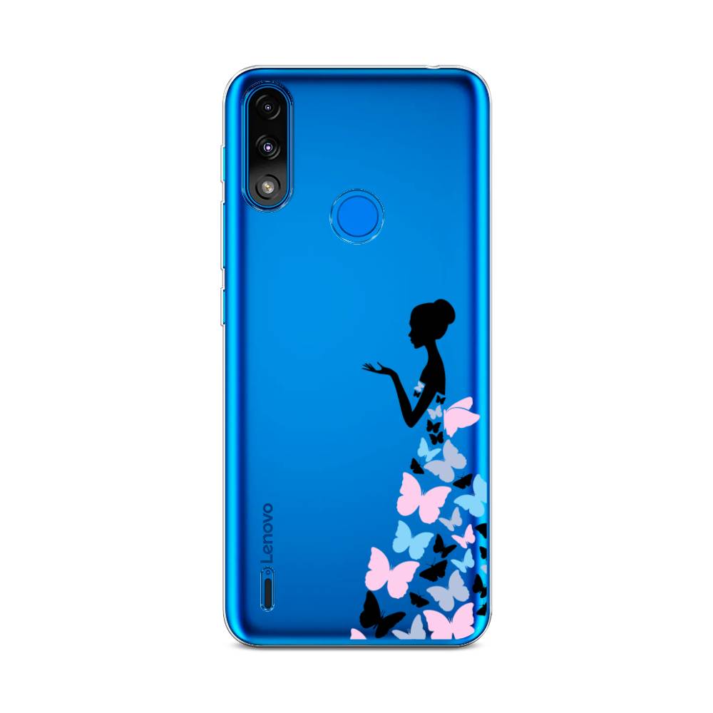 фото Чехол awog "платье из бабочек" для lenovo k13