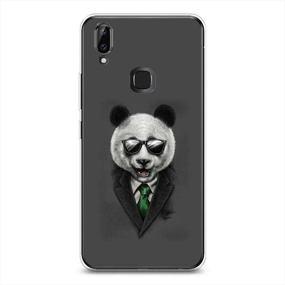 

Чехол Awog на Vivo Y85/V9 "Деловая панда", Разноцветный, 260350-10